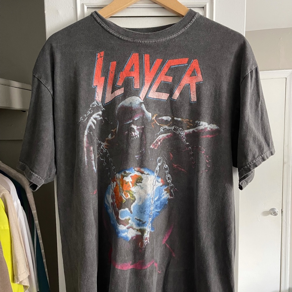slayer band t shirt